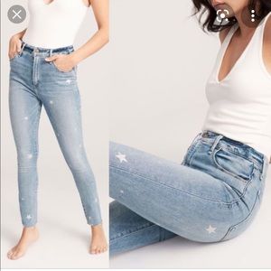 Abercrombie star jeans